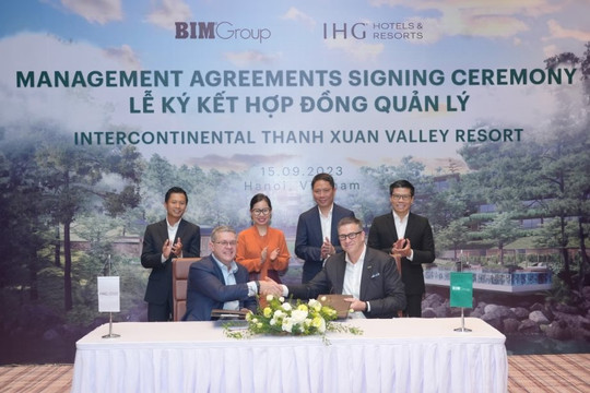 IHG và BIM Group công bố “khu nghỉ dưỡng thung lũng” đầu tiên tại Việt Nam mang thương hiệu InterContinental