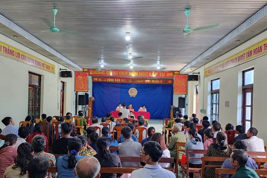 Quảng Bình: Xét xử lưu động hai vụ án liên quan đến ma túy