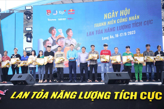 Sôi nổi Ngày hội "Thanh niên công nhân - Lan tỏa năng lượng tích cực" khu vực Đồng bằng Sông Tiền