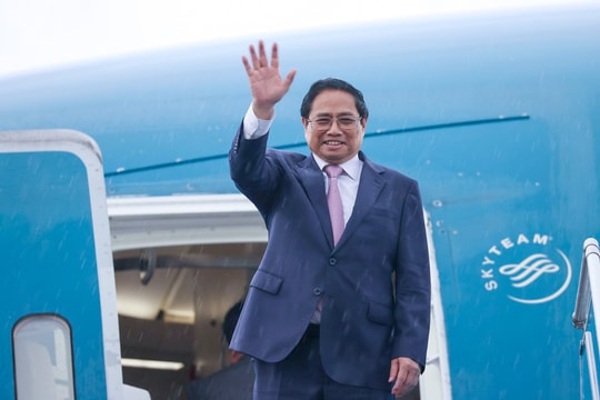 Thủ tướng Phạm Minh Chính lên đường dự Phiên thảo luận chung cấp cao Khóa 78 Đại hội đồng Liên hợp quốc