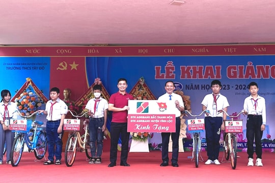 Agribank Thanh Hóa sáng tạo hướng về cộng đồng