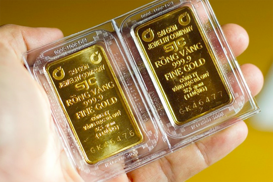 Vàng trong nước tiếp tục tăng vượt ngưỡng 69 triệu đồng mỗi lượng
