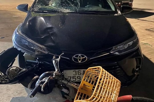 Khởi tố vụ án cán bộ Văn phòng đăng ký đất đai gây tai nạn chết người rồi bỏ chạy
