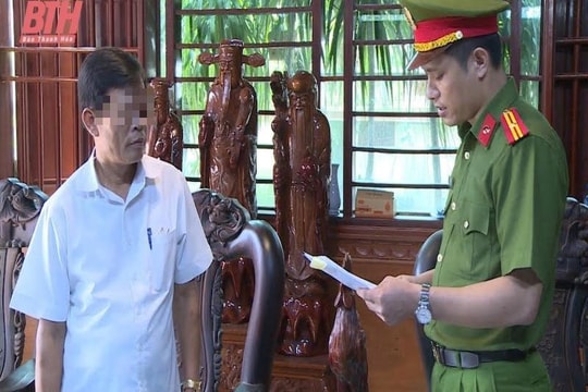 Nguyên Giám đốc Cơ sở cai nghiện ma túy số 1 Thanh Hóa tham ô tài sản