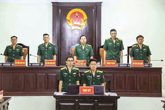 Báo Công lý tạo niềm tin cho những cán bộ Tòa án quân sự