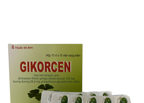 Yêu cầu nhà phân phối thu hồi thuốc viên nang mềm Gikorcen