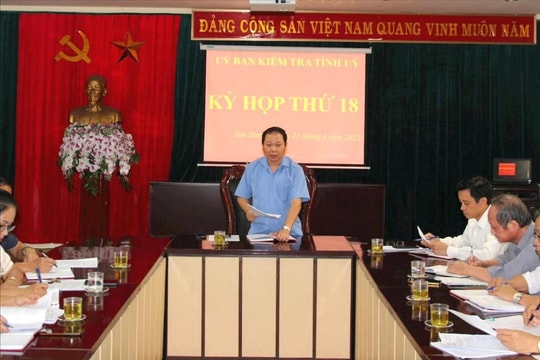 Kỷ luật nguyên Trưởng Công an TP Chí Linh