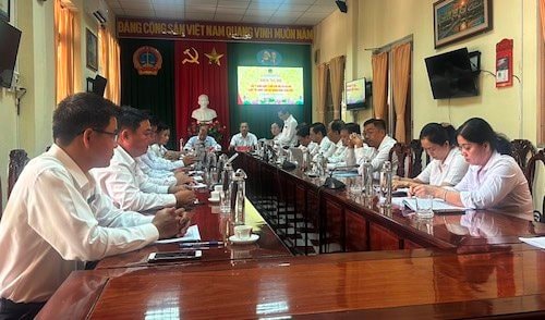Hội nghị lấy ý kiến góp ý Luật Tổ chức TAND (sửa đổi)