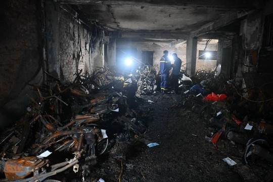 Nguyên nhân gây cháy chung cư mini làm 56 người tử vong