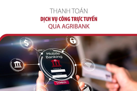 Thanh toán dịch vụ công qua Agribank thật đơn giản và nhanh chóng
