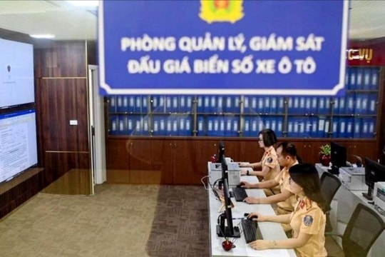 Phiên đấu giá biển số ô tô sáng 21/9: 9 biển số đấu giá thành công