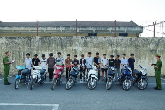 Kịp thời ngăn chặn nhóm đối tượng mang dao phóng lợn đi trả thù