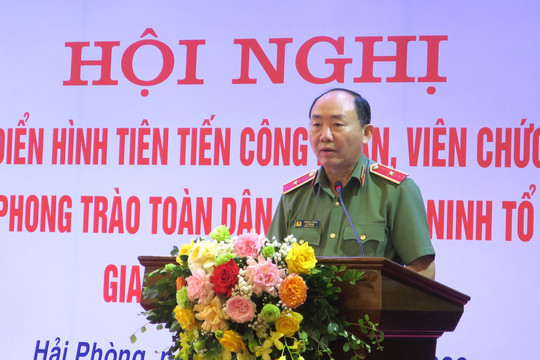 Biểu dương điển hình xuất sắc trong phong trào bảo vệ ANTQ