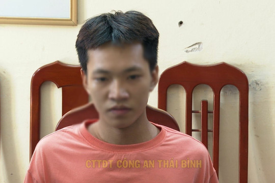 Khởi tố bị can đâm tử vong Trung úy Công an ở Thái Bình