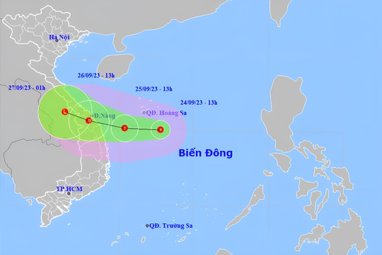 Áp thấp nhiệt đới hình thành trên Biển Đông