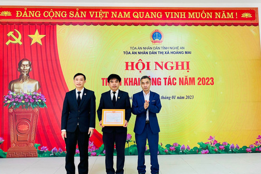 TAND thị xã Hoàng Mai: Nhiều giải pháp đột phá để nâng cao chất lượng xét xử