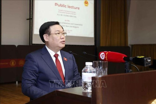 Chủ tịch Quốc hội Vương Đình Huệ: Thế giới không chiến tranh, nhân loại không đói nghèo - mẫu số chung cho mọi mối quan hệ