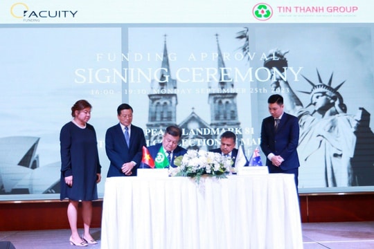 Tập đoàn Tín Thành sẽ nhận 6,4 tỷ USD vốn đầu tư từ Acuity Funding