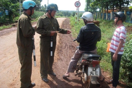 Công an xã, phường có được xử phạt vi phạm giao thông?