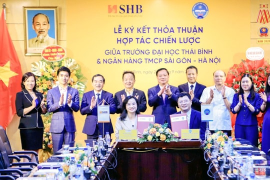 SHB hợp tác chiến lược với Đại học Thái Bình nâng cao chất lượng đào tạo và nguồn nhân lực