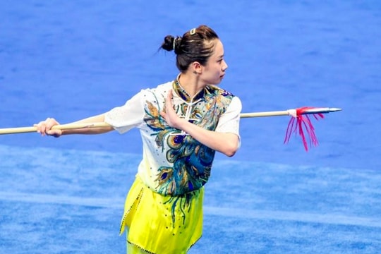 Võ sĩ Dương Thúy Vi bảo vệ thành công tấm huy chương tại Asiad 19