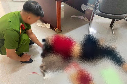 Chồng đâm vợ trọng thương trong phiên hòa giải