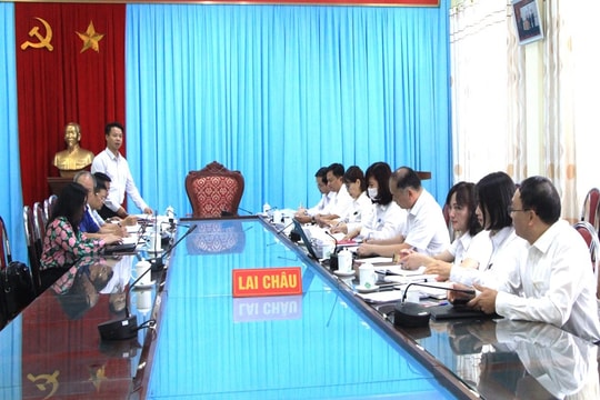 Đoàn ĐBQH tỉnh Lai Châu giám sát việc thực hiện Luật Tổ chức TAND