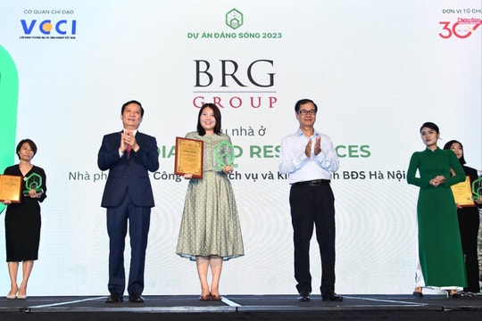 Nhiều sản phẩm và dịch vụ của Tập đoàn BRG được tôn vinh