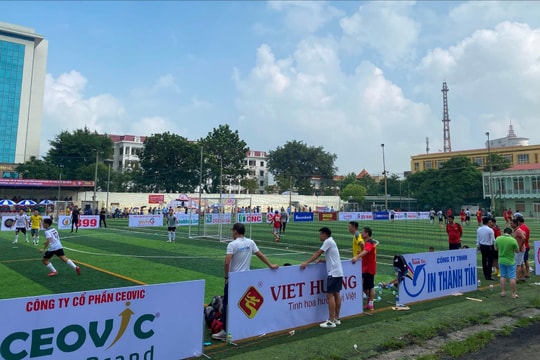 Khai mạc Giải bóng đá Doanh nhân trẻ toàn quốc