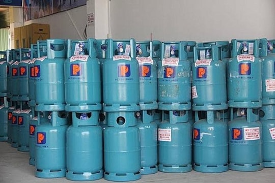 Giá gas tăng khoảng 20.000 đồng mỗi bình