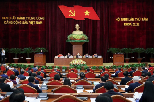 Hội nghị Trung ương 8 khóa XIII: Xem xét, quyết định nhiều vấn đề trọng đại