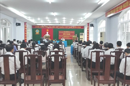 Đoàn ĐBQH tỉnh Bà Rịa - Vũng Tàu ghi nhận nhiều ý kiến đóng góp về Luật Tổ chức TAND (sửa đổi)