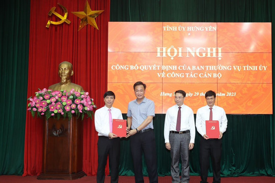 Điều động, bổ nhiệm Bí thư Huyện ủy Khoái Châu