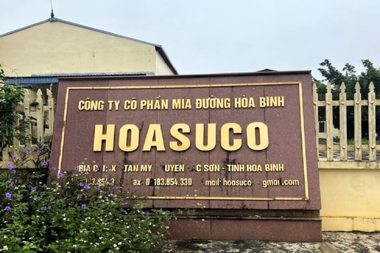 Nhà máy mía đường Hòa Bình ngừng hoạt động