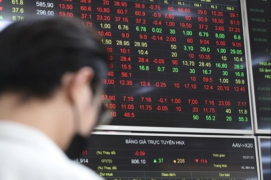 Quy mô vốn hóa thị trường cổ phiếu tăng 15% so với cuối năm ngoái