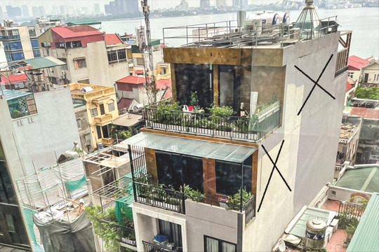 Hà Nội: Công trình sai phép ở phường Thụy Khuê “nhờn luật” đến bao giờ?