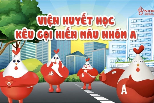 Kêu gọi người hiến máu nhóm A