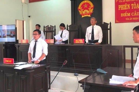 TAND huyện Tây Hòa vượt chỉ tiêu về xét xử trực tuyến