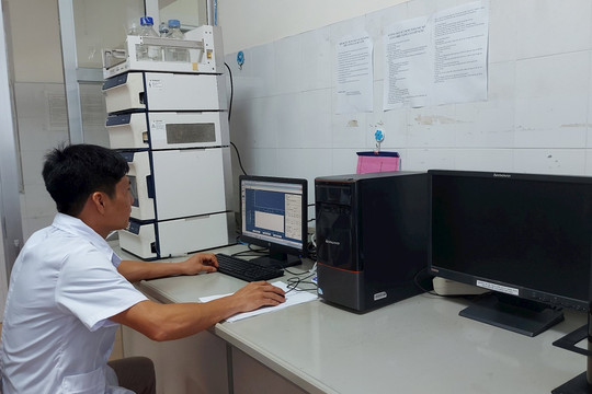 Trung tâm kiểm nghiệm Phú Thọ: Góp phần bảo vệ và chăm sóc sức khoẻ nhân dân
