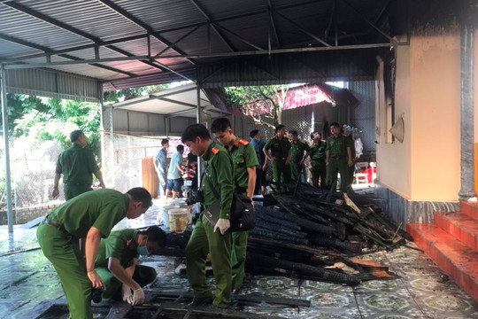 Điều tra nguyên nhân vụ cháy ở Bắc Giang khiến 2 người tử vong