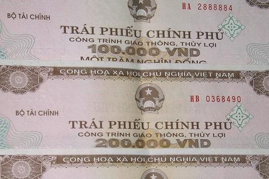 Trong tháng 9 gần 20.000 tỷ đồng trái phiếu Chính phủ được phát hành
