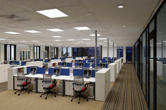 TP.HCM: Tỷ lệ văn phòng trống tăng trên 20% trong quý IV