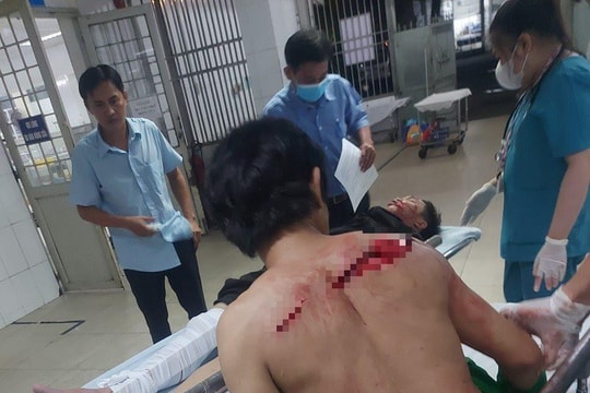 Chém trọng thương xe ôm, cướp xe máy rồi tự gây tai nạn gãy chân