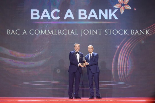 Kinh doanh bền vững giúp BAC A BANK trở thành 'Doanh nghiệp xuất sắc Châu Á'