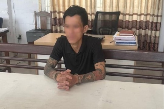 Bắt đối tượng xông vào nhà dân cướp giật tài sản