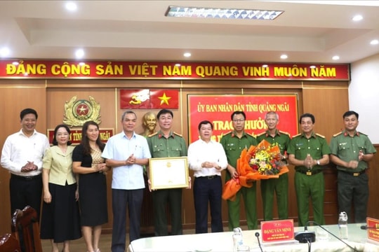 Khen thưởng tập thể, cá nhân có thành tích xuất sắc trong vụ hai nữ lao công bị bắn