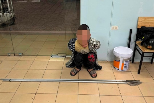 Tổ công tác 141 bắt giữ nhóm thanh niên mang hung khí đi đánh nhau