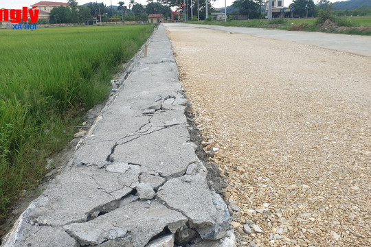Dấu hiệu thi công ẩu dự án gần 13 tỷ đồng ở Hà Nam