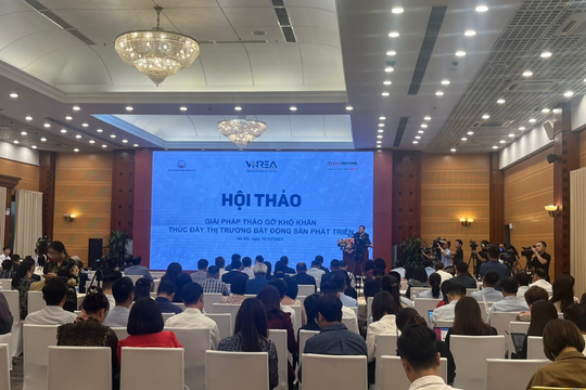 Giải pháp tháo gỡ khó khăn thúc đẩy thị trường bất động sản phát triển