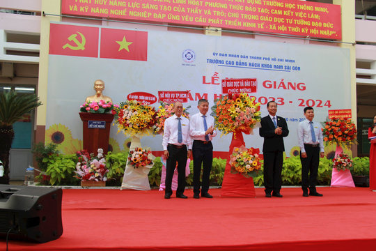 Trường Cao đẳng Bách khoa Nam Sài Gòn khai giảng năm học 2023 – 2024